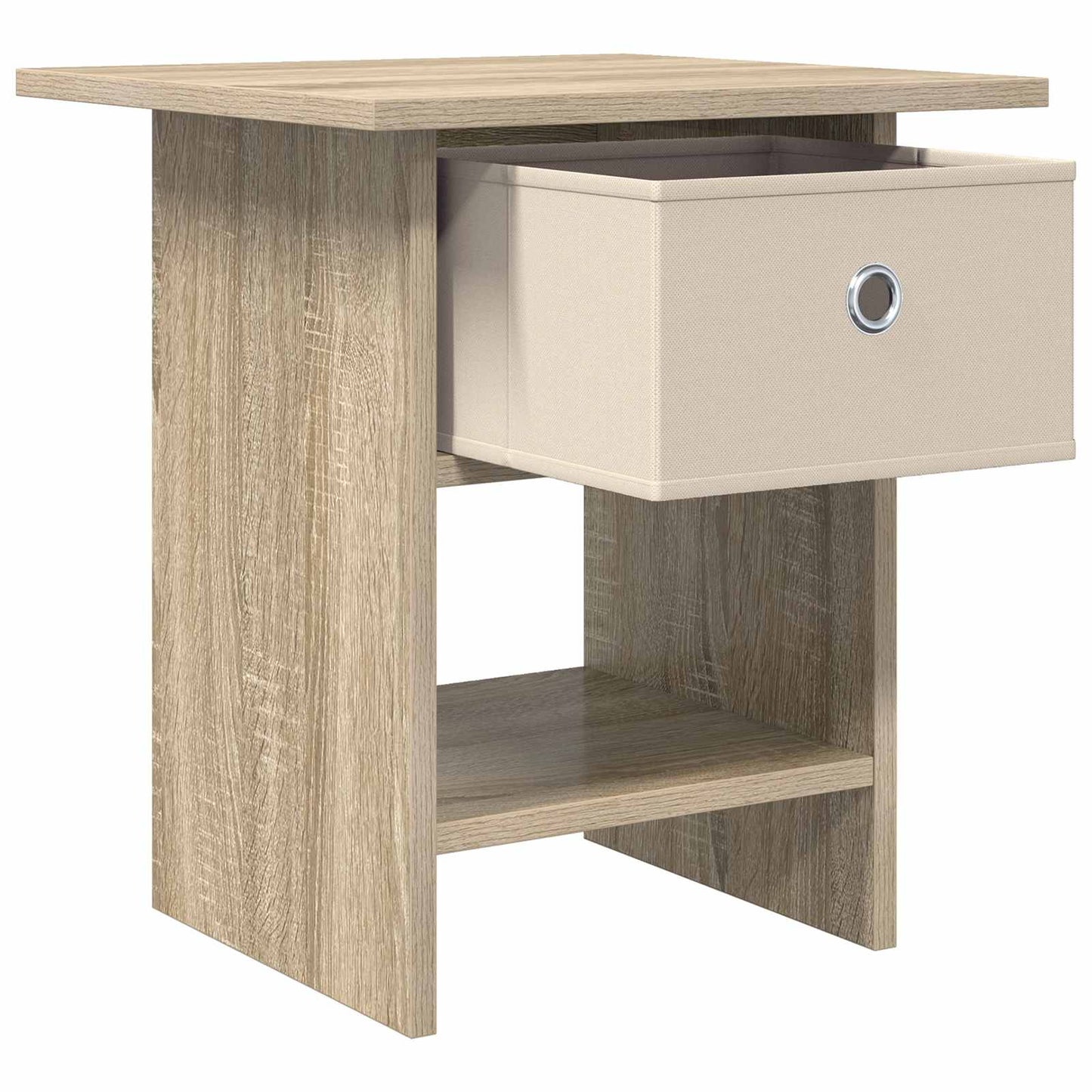 vidaXL Κομοδίνο 2 pcs Δρύς Sonoma 41 x 40 x 45 εκ Επεξεργασμένο ξύλο