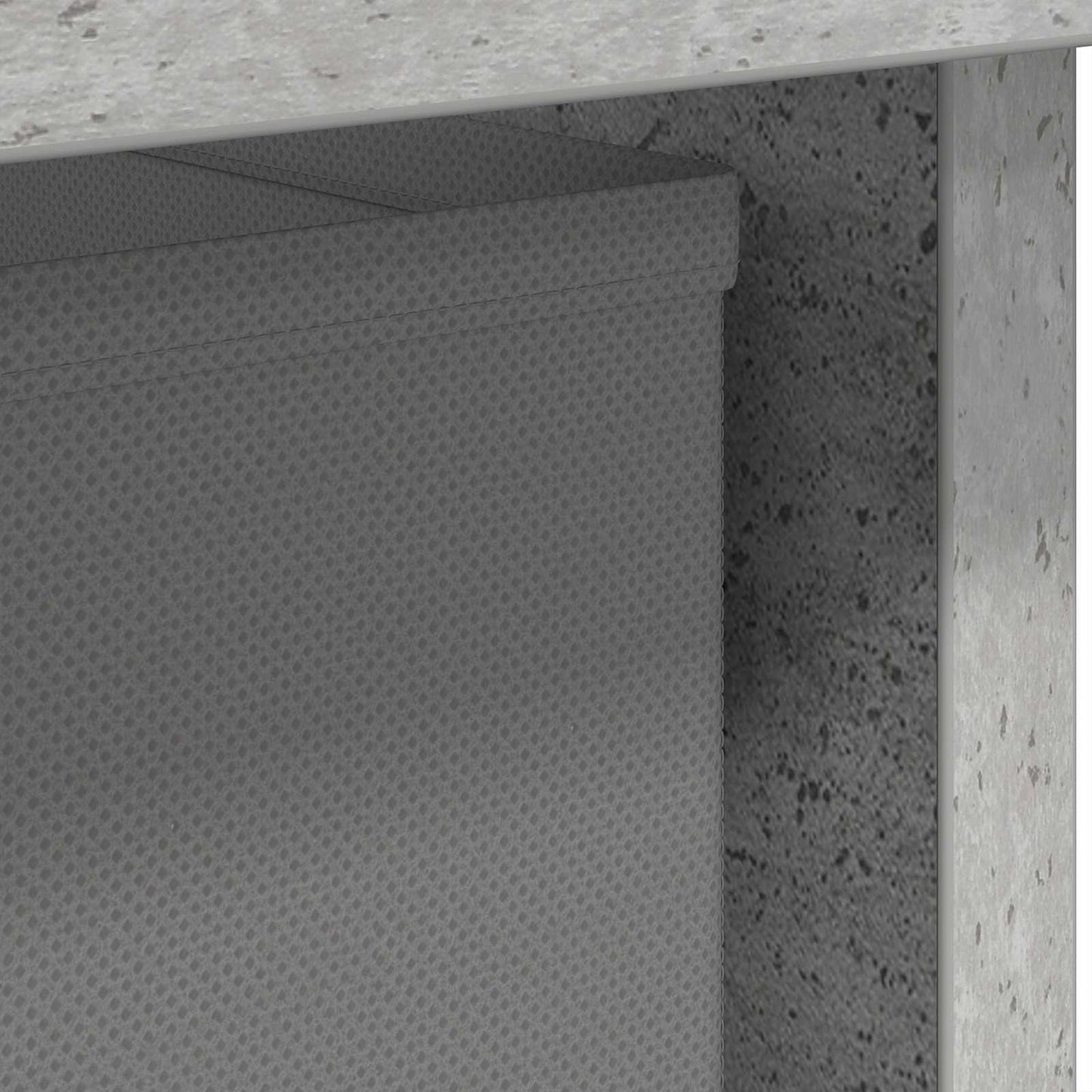 vidaXL Κομοδίνο Σκυρόδεμα Γκρι 41 x 40 x 45 εκ Επεξεργασμένο ξύλο