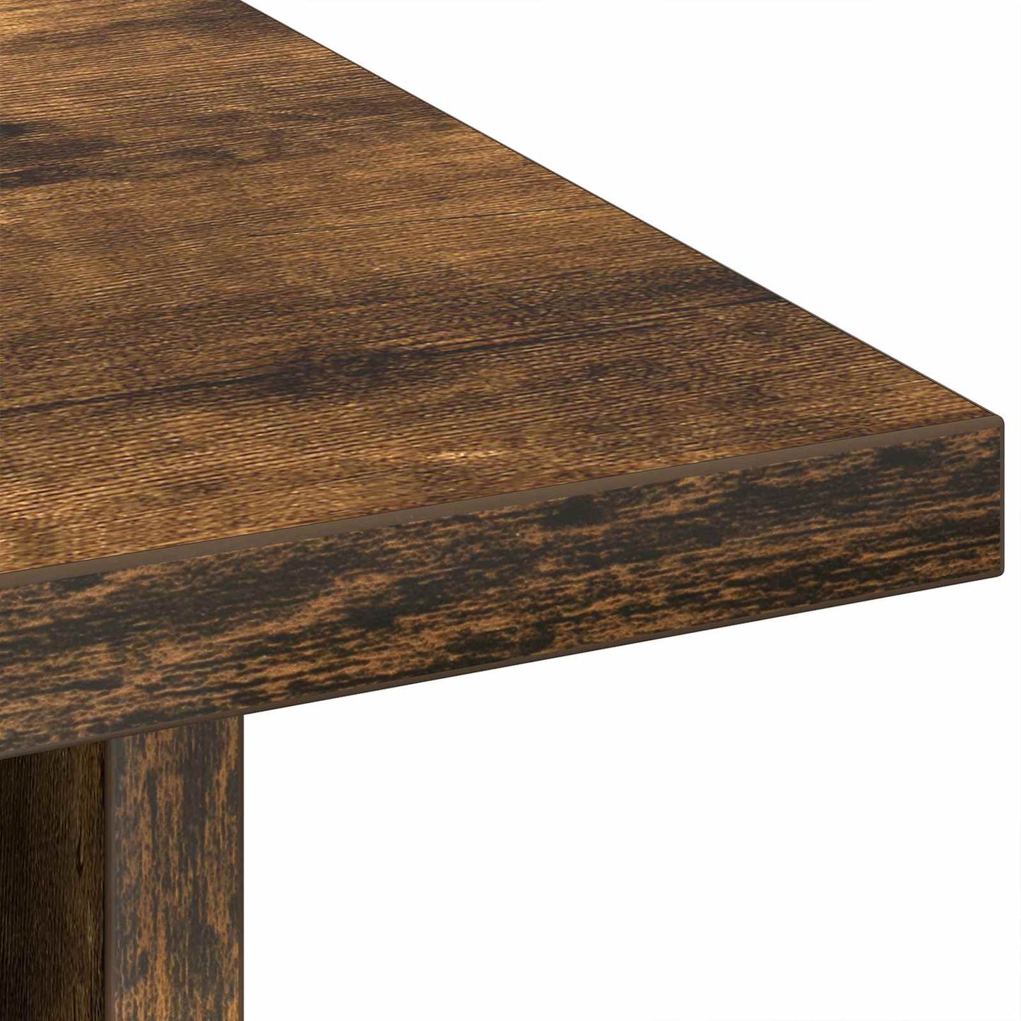 vidaXL Κομοδίνο Καπνιστό Δρύς 41 x 40 x 45 εκ Επεξεργασμένο ξύλο
