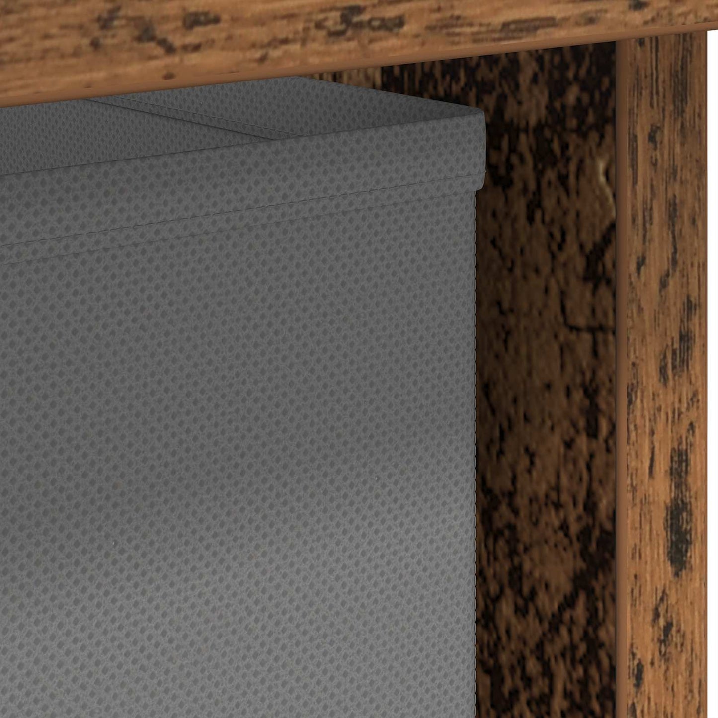 vidaXL Κομοδίνο 2 pcs Παλιό ξύλο 41 x 40 x 45 εκ Επεξεργασμένο ξύλο