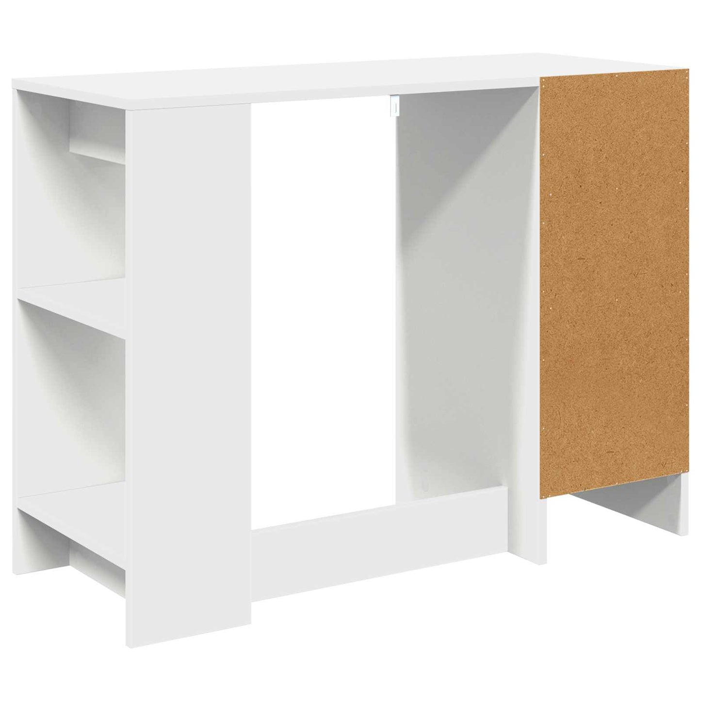 vidaXL Γραφείο Λευκό 100 x 40 x 75 cm Επεξεργασμένο Ξύλο
