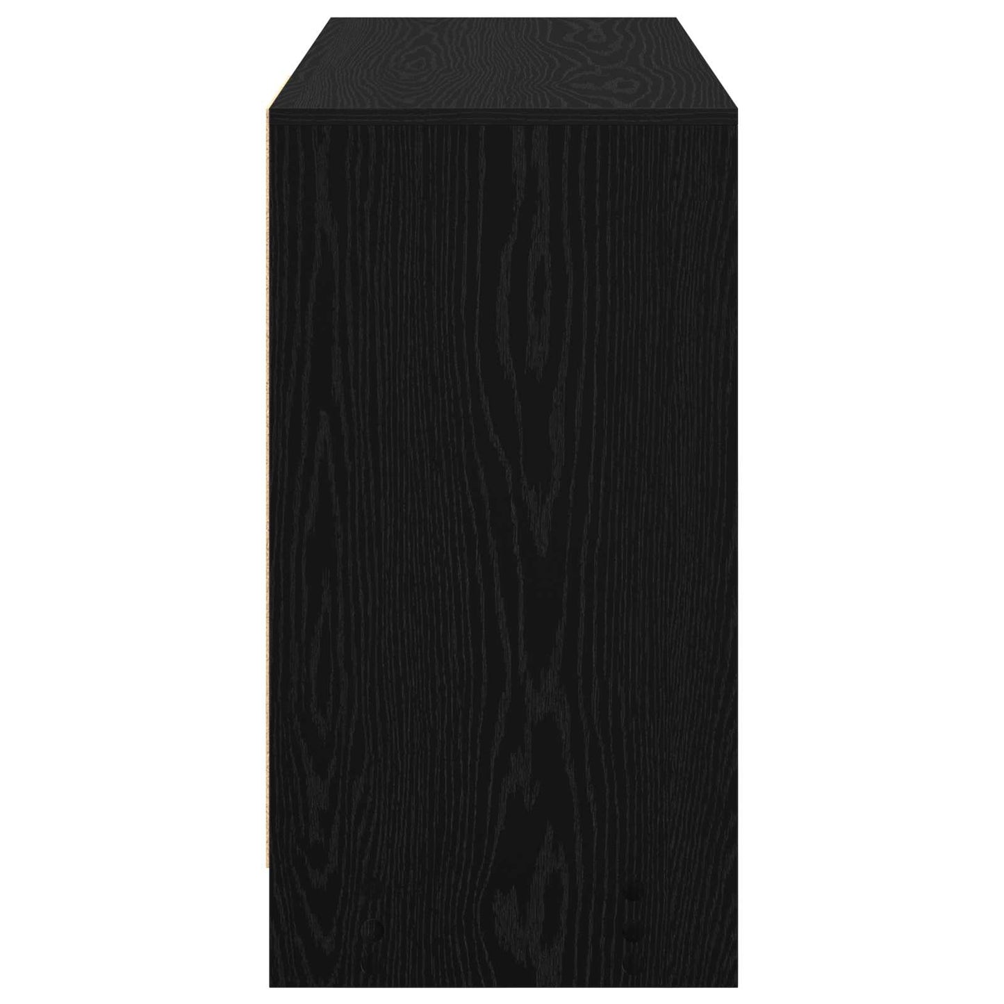 vidaXL Γραφείο Μαύρη Οξυά 100 x 40 x 75 cm Επεξεργασμένο Ξύλο