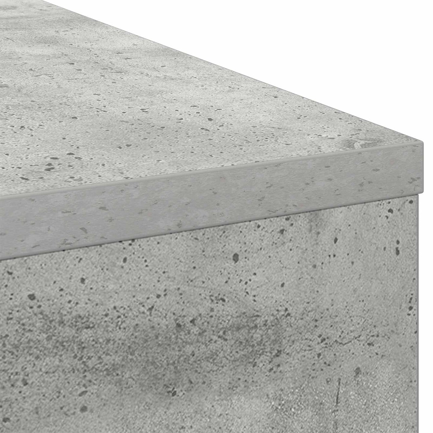 vidaXL Γραφείο Σκυρόδεμα Γκρι 100 x 40 x 75 cm Επεξεργασμένο Ξύλο