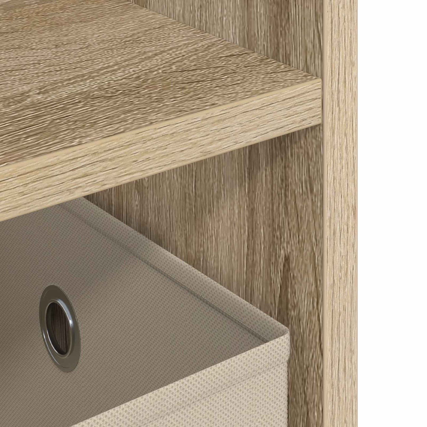 vidaXL Βάση τηλεόρασης με συρτάρι Δρύς Sonoma 79 x 40 x 48 εκ