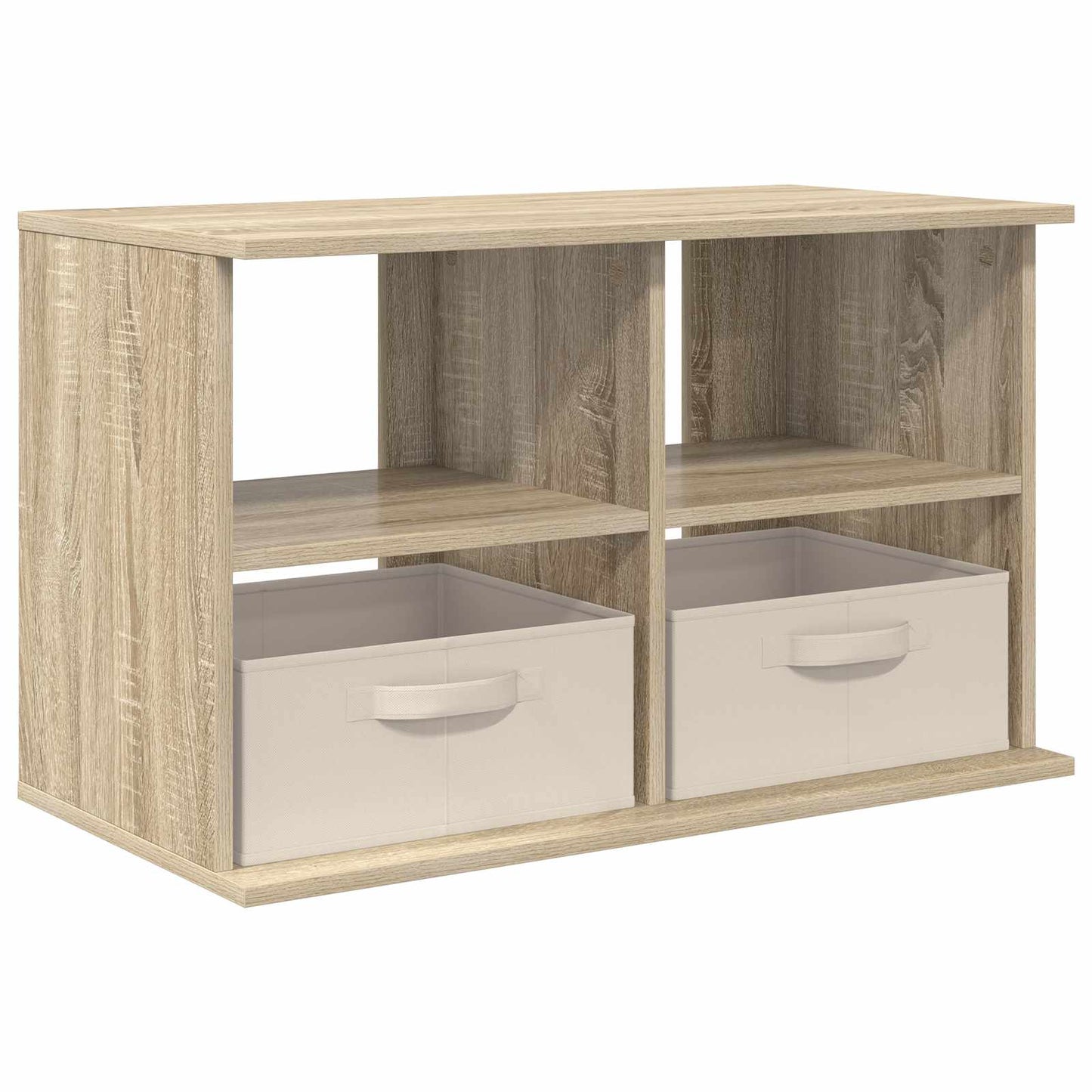 vidaXL Βάση τηλεόρασης με συρτάρι Δρύς Sonoma 79 x 40 x 48 εκ