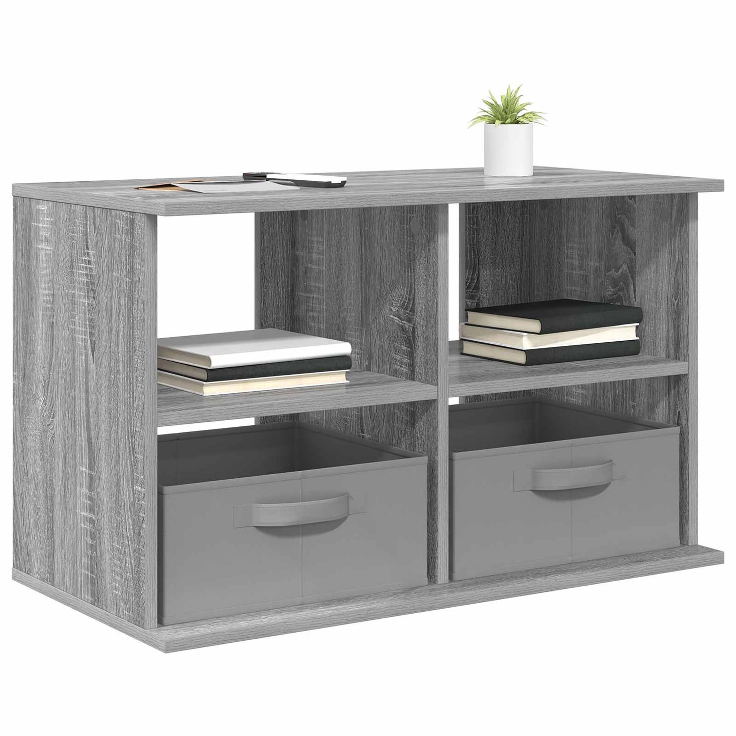 vidaXL Βάση τηλεόρασης 79 x 40 x 48 εκ Γκρι Sonoma