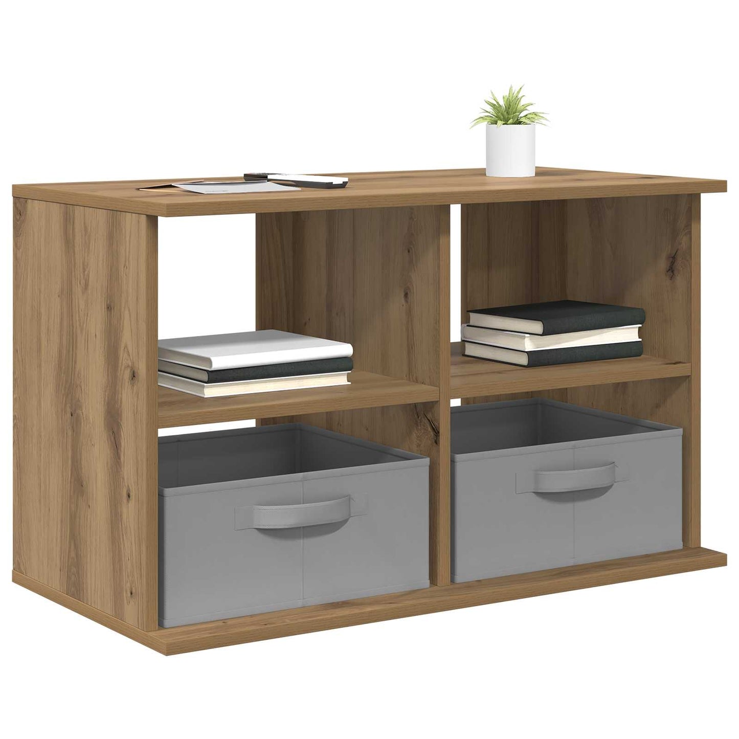 vidaXL Βάση τηλεόρασης 79 x 40 x 48 εκ Artisan Oak