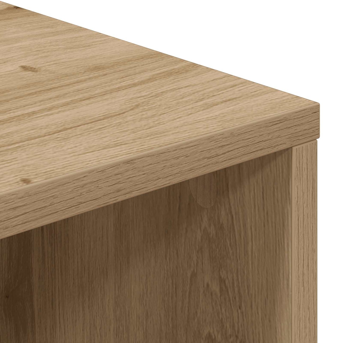 vidaXL Πλαϊνό γραφείο Artisan Oak 88,5 x 29 x 84,5 εκ.