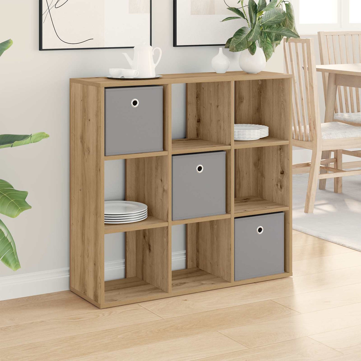 vidaXL Πλαϊνό γραφείο Artisan Oak 88,5 x 29 x 84,5 εκ.