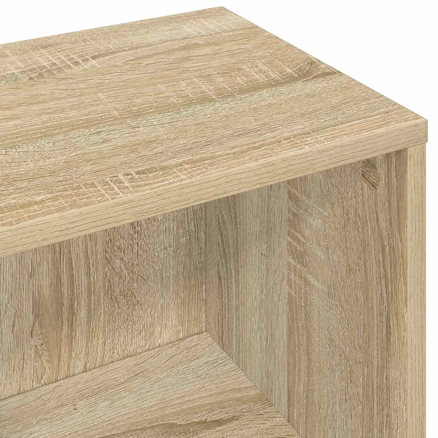 vidaXL Πλαϊνό γραφείο με συρτάρι Δρύς Sonoma 73,5 x 22,5 x 53,5 εκ
