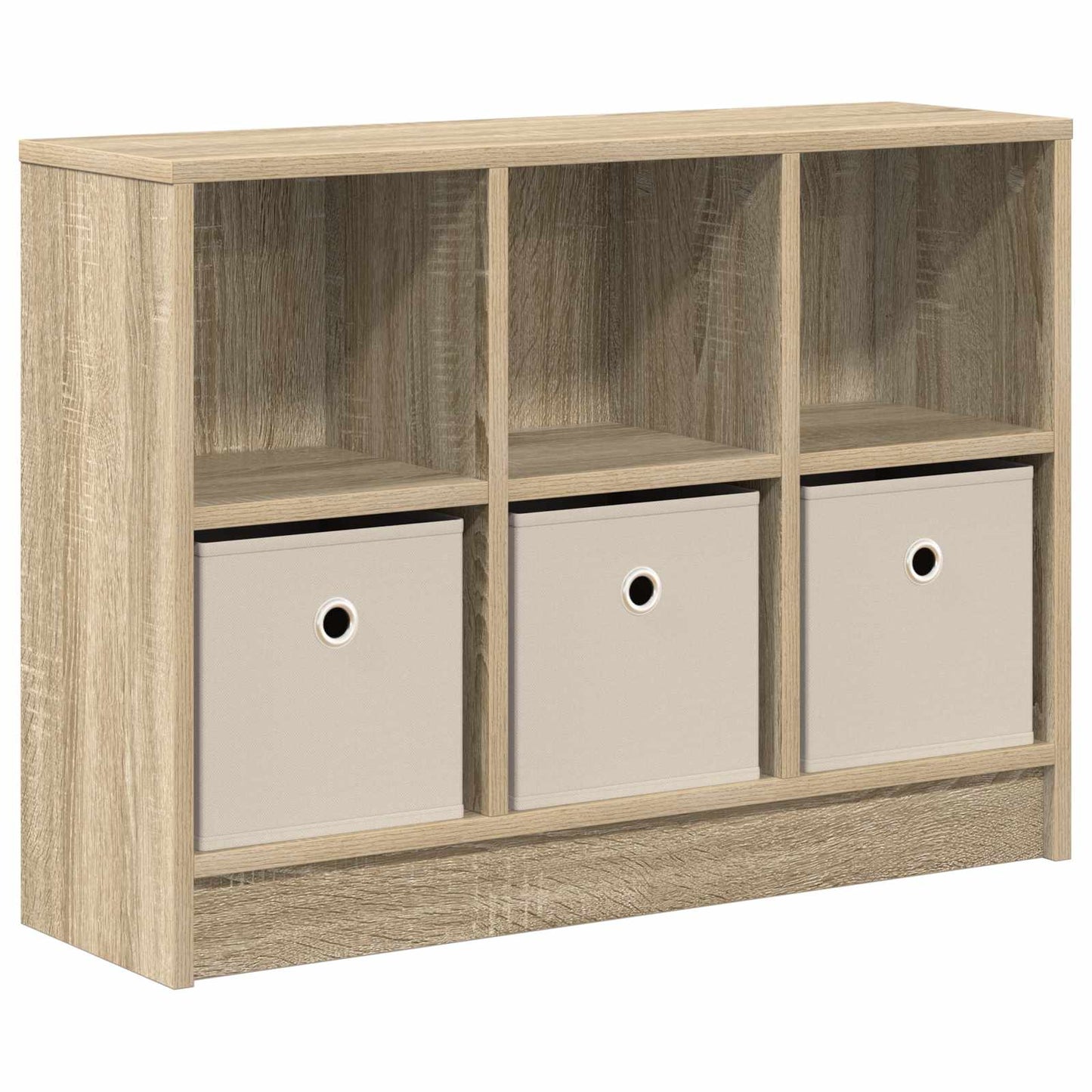 vidaXL Πλαϊνό γραφείο με συρτάρι Δρύς Sonoma 73,5 x 22,5 x 53,5 εκ