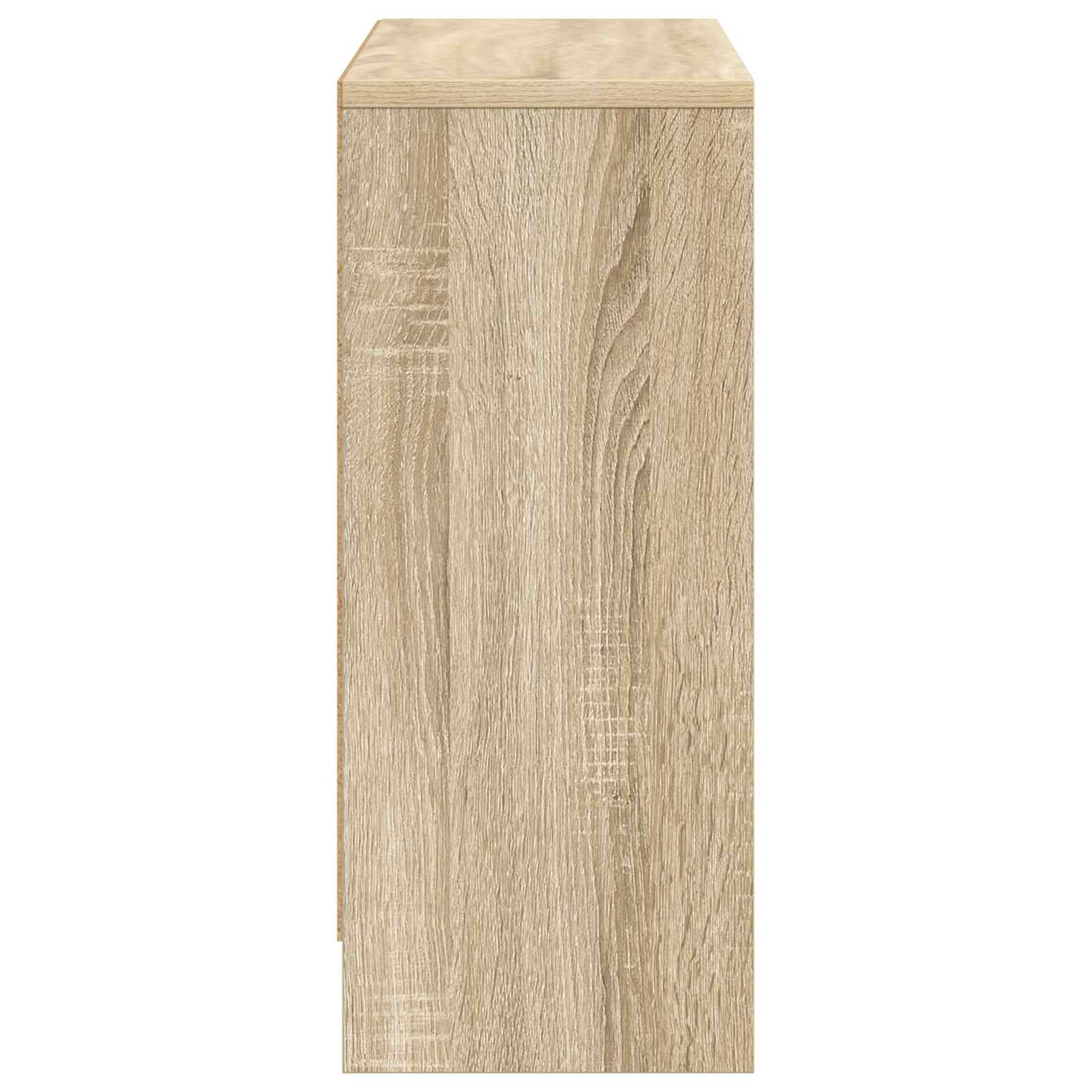vidaXL Πλαϊνό γραφείο με συρτάρι Δρύς Sonoma 73,5 x 22,5 x 53,5 εκ