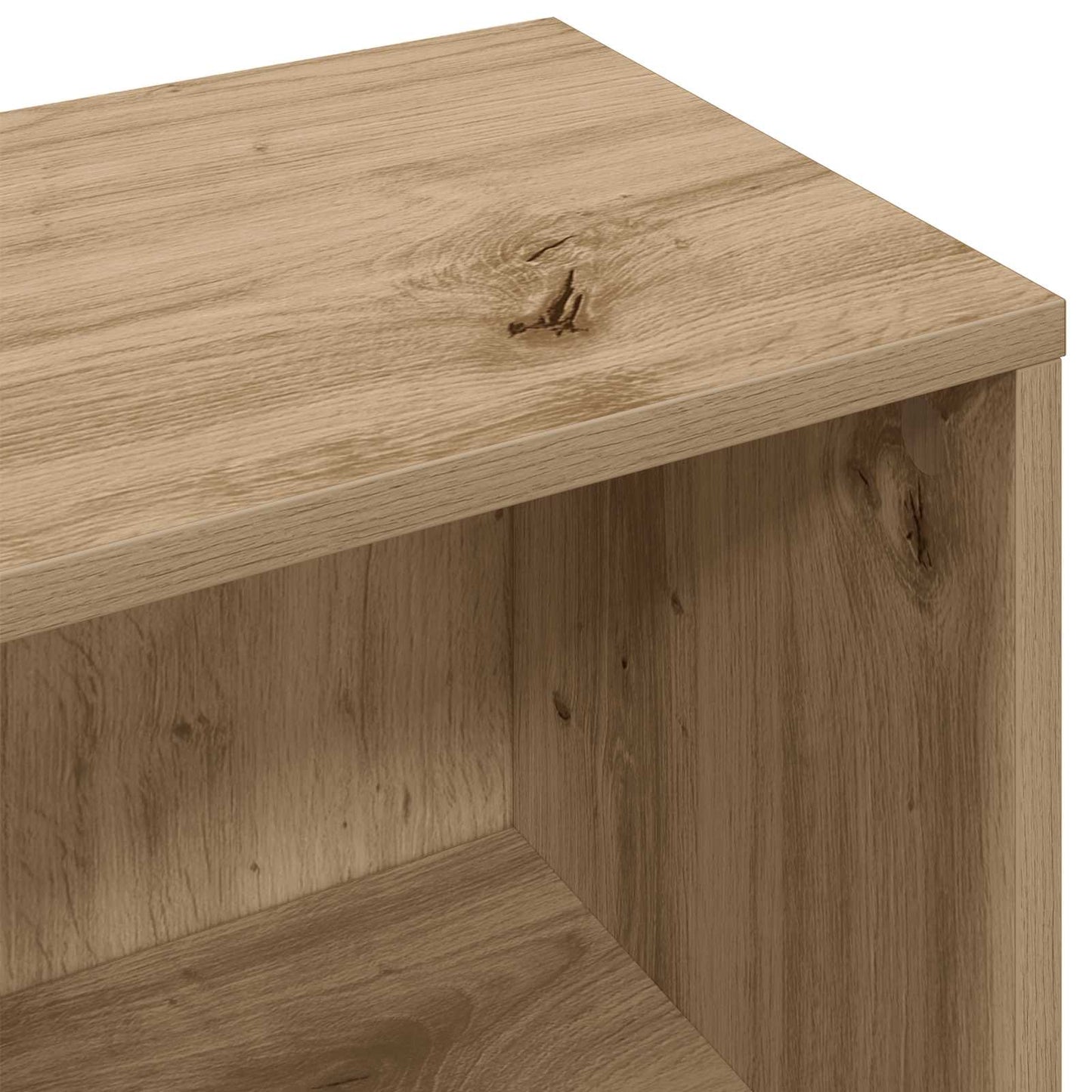 vidaXL Πλαϊνό γραφείο Artisan Oak 73,5 x 22,5 x 53,5 εκ