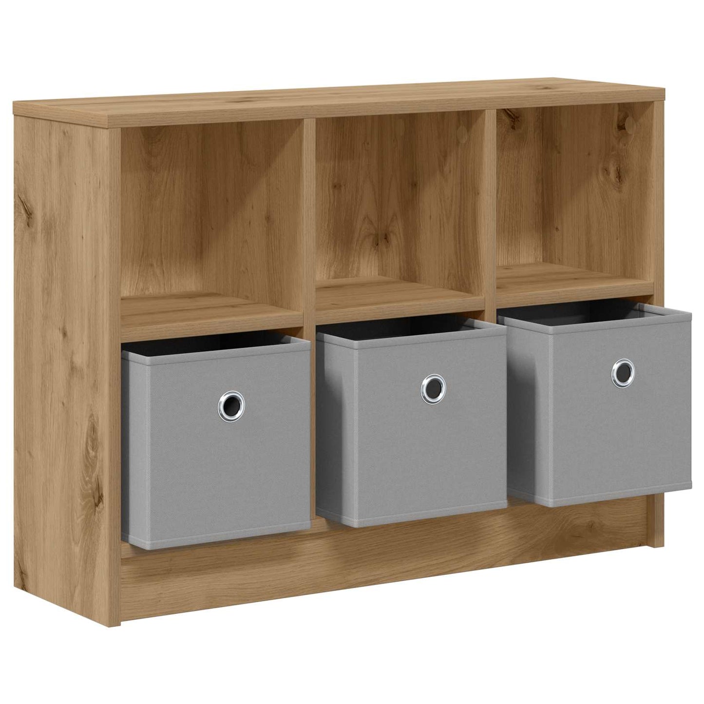 vidaXL Πλαϊνό γραφείο Artisan Oak 73,5 x 22,5 x 53,5 εκ