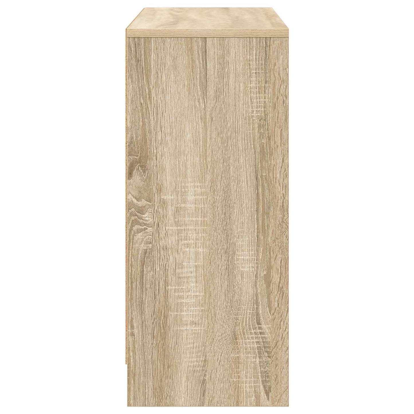 vidaXL Πλαϊνό γραφείο με συρτάρι Δρύς Sonoma 88,5 x 27,5 x 63,5 εκ