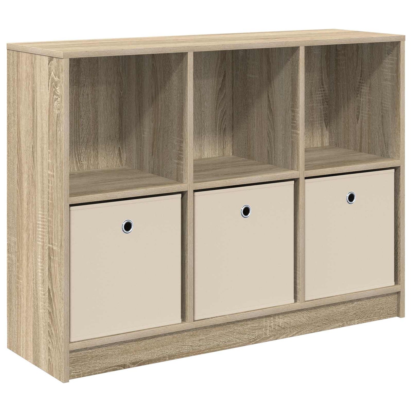 vidaXL Πλαϊνό γραφείο με συρτάρι Δρύς Sonoma 102 x 32 x 73,5 εκ