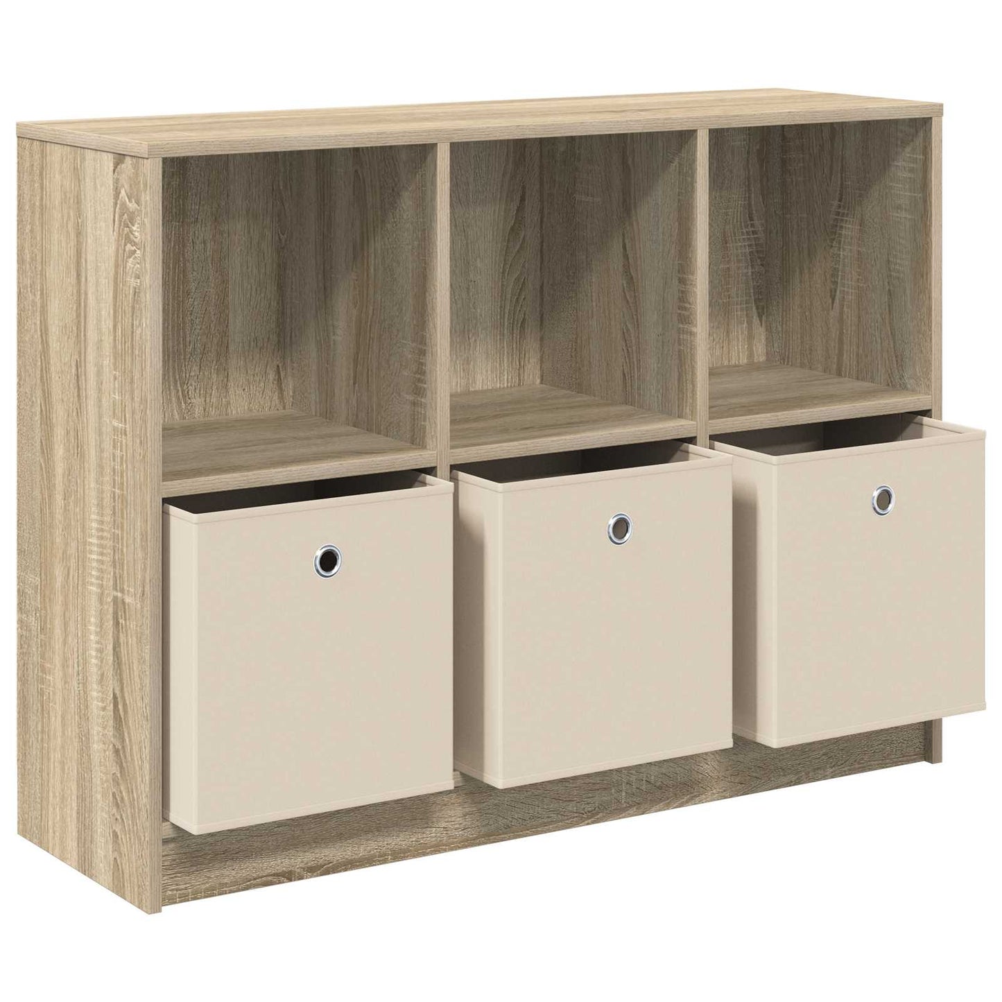 vidaXL Πλαϊνό γραφείο με συρτάρι Δρύς Sonoma 102 x 32 x 73,5 εκ