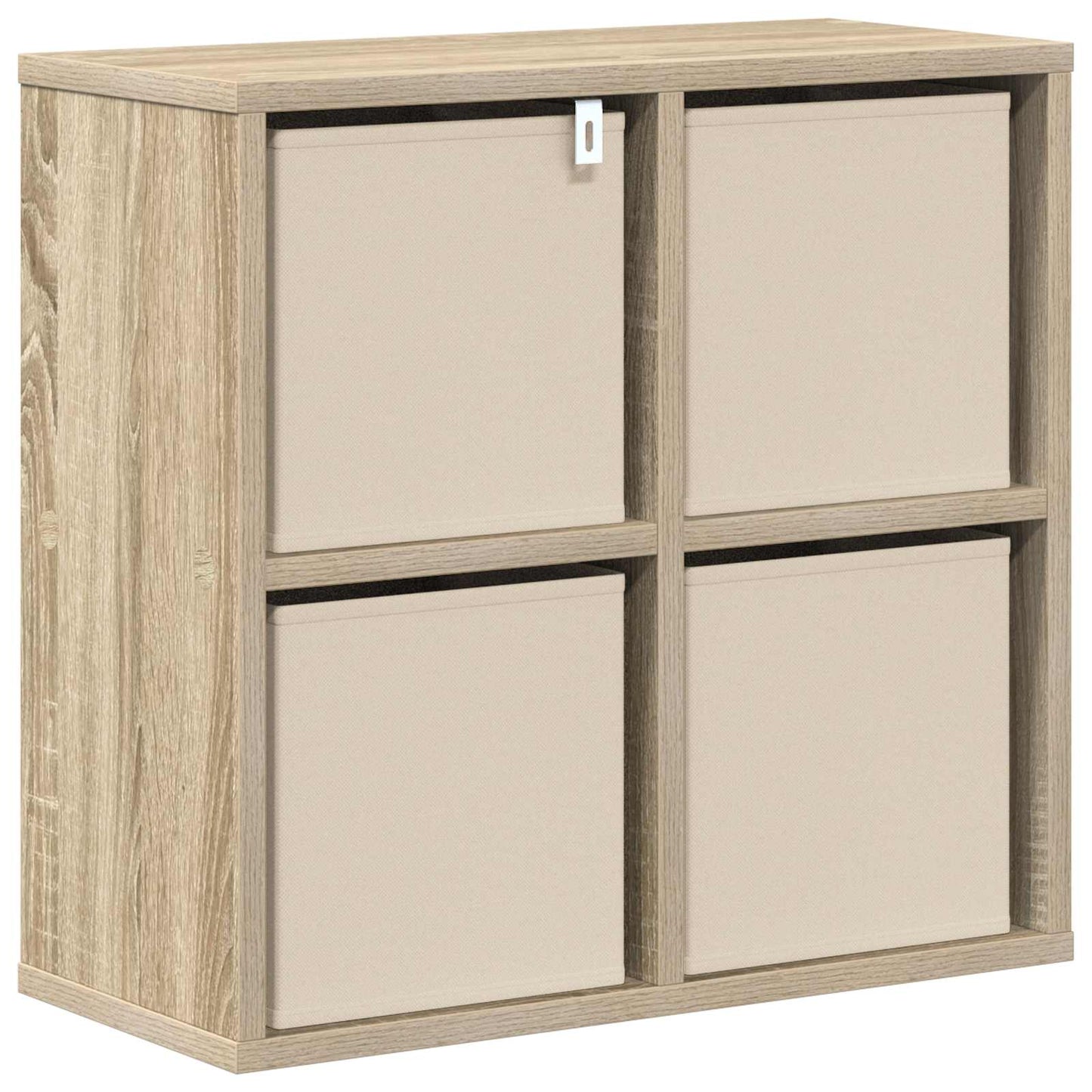 vidaXL Πλαϊνό γραφείο με συρτάρι Δρύς Sonoma 49,5 x 22 x 47 εκ