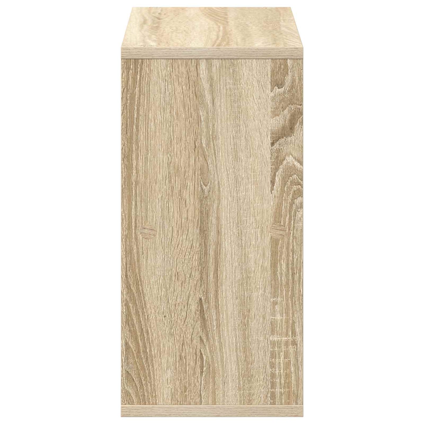 vidaXL Πλαϊνό γραφείο με συρτάρι Δρύς Sonoma 49,5 x 22 x 47 εκ