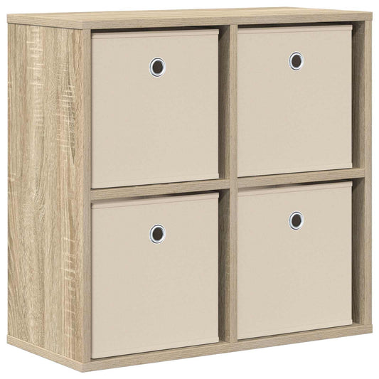 vidaXL Πλαϊνό γραφείο με συρτάρι Δρύς Sonoma 59,5 x 27 x 57 εκ