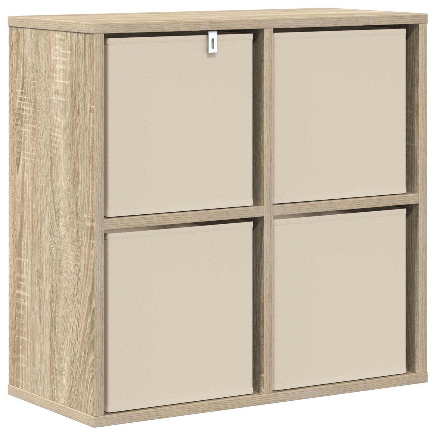 vidaXL Πλαϊνό γραφείο με συρτάρι Δρύς Sonoma 59,5 x 27 x 57 εκ