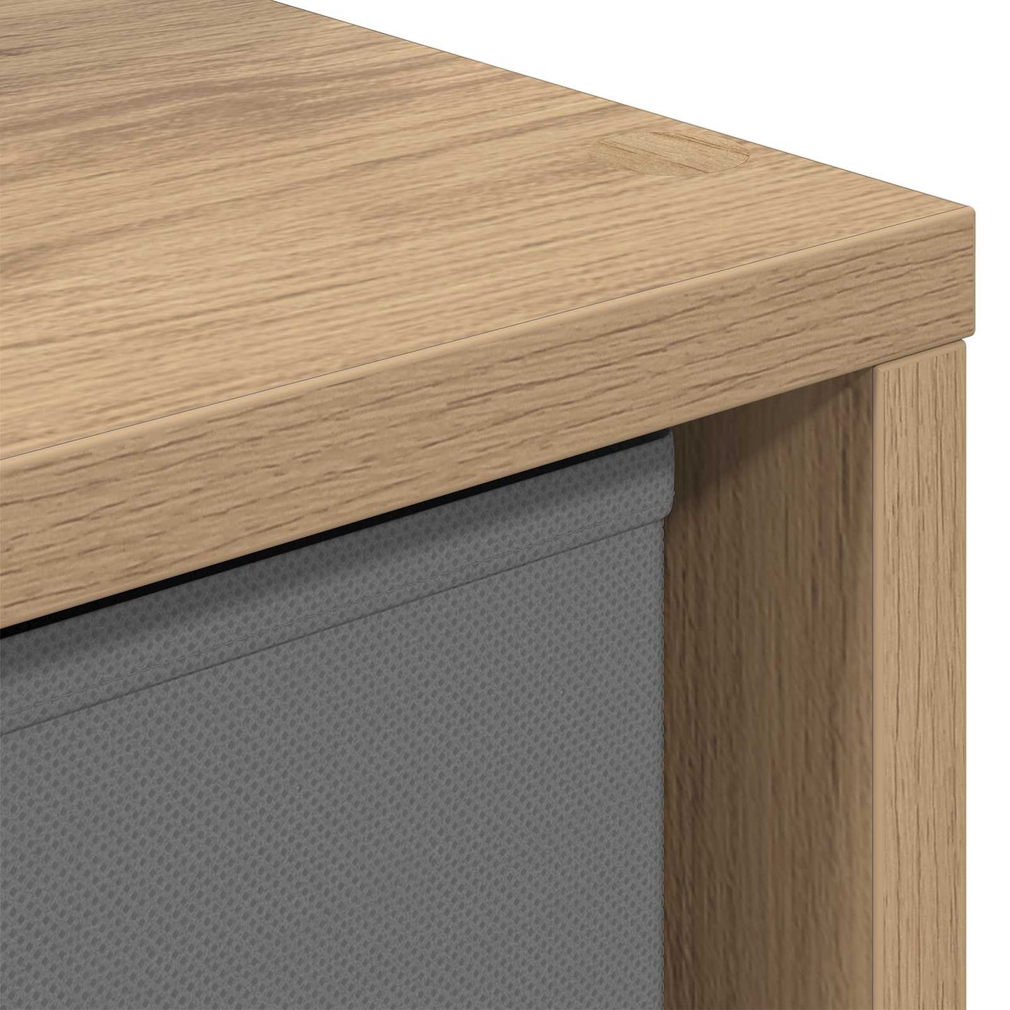 vidaXL Πλαϊνό γραφείο Artisan Oak 59,5 x 27 x 57 εκ