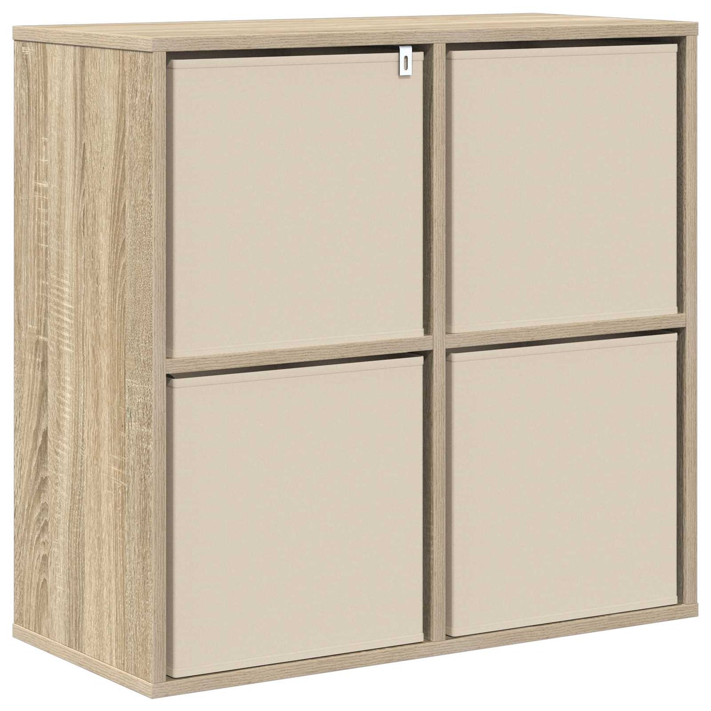 vidaXL Πλαϊνό γραφείο με συρτάρι Δρύς Sonoma 68,5 x 32 x 67 εκ