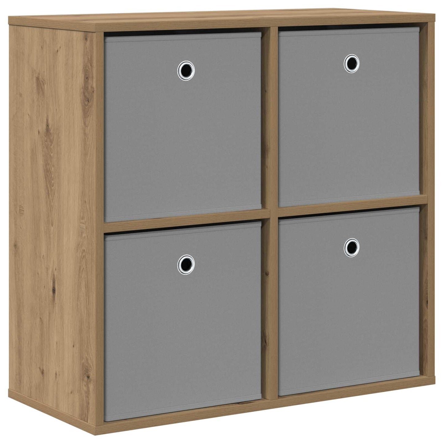 vidaXL Πλαϊνό γραφείο Artisan Oak 68,5 x 32 x 67 εκ