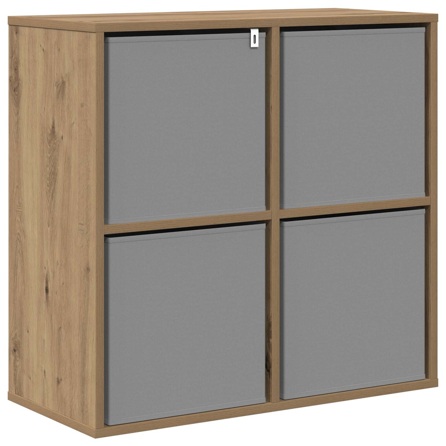 vidaXL Πλαϊνό γραφείο Artisan Oak 68,5 x 32 x 67 εκ