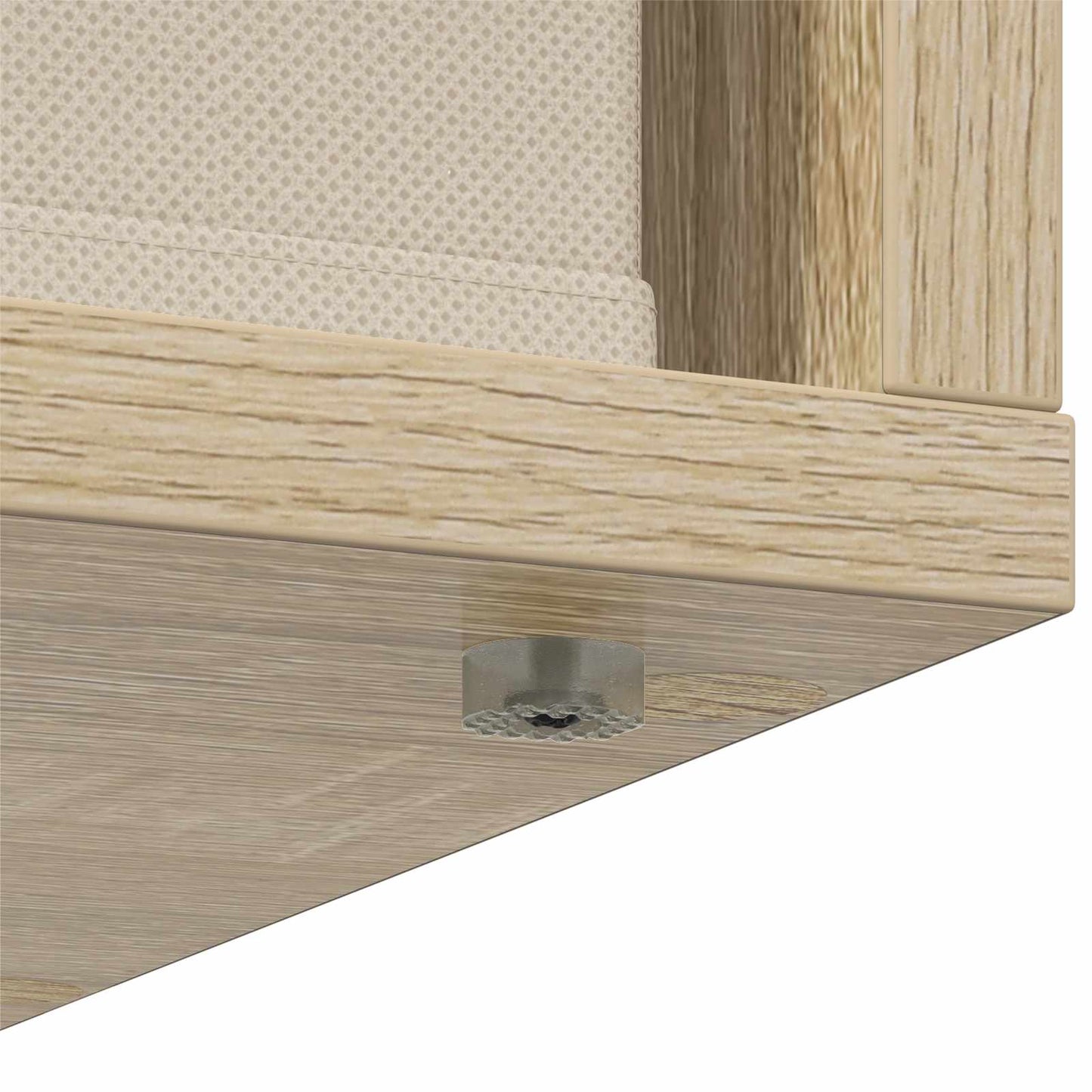 vidaXL Πλαϊνό γραφείο με συρτάρι Δρύς Sonoma 25,5 x 22 x 69,5 εκ