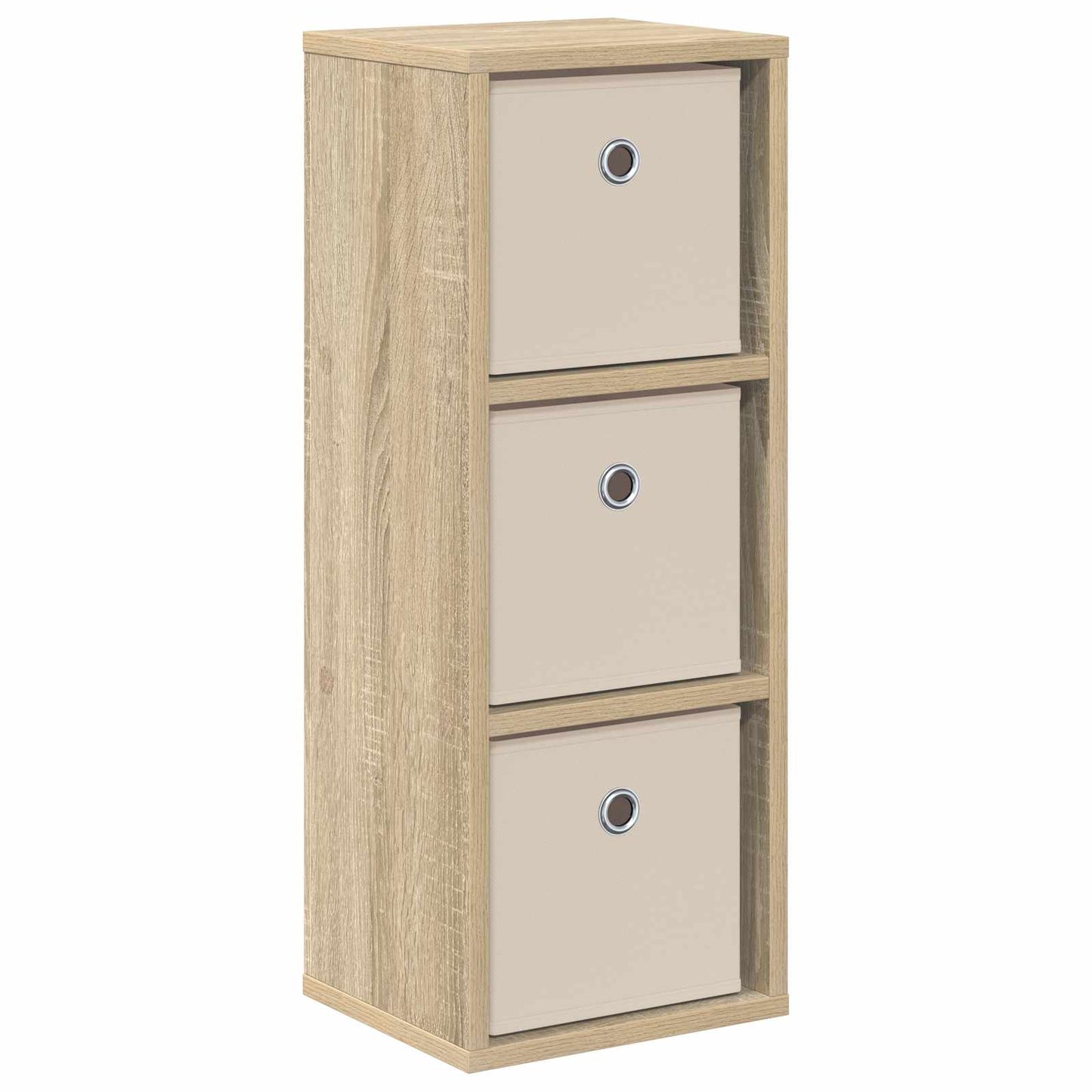 vidaXL Πλαϊνό γραφείο με συρτάρι Δρύς Sonoma 25,5 x 22 x 69,5 εκ