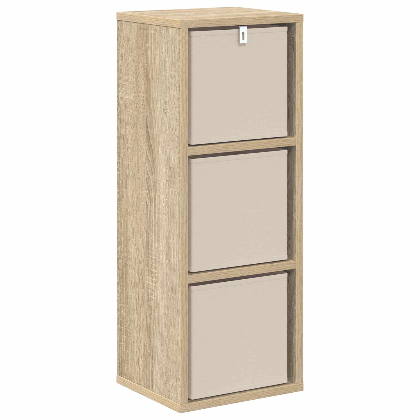 vidaXL Πλαϊνό γραφείο με συρτάρι Δρύς Sonoma 25,5 x 22 x 69,5 εκ