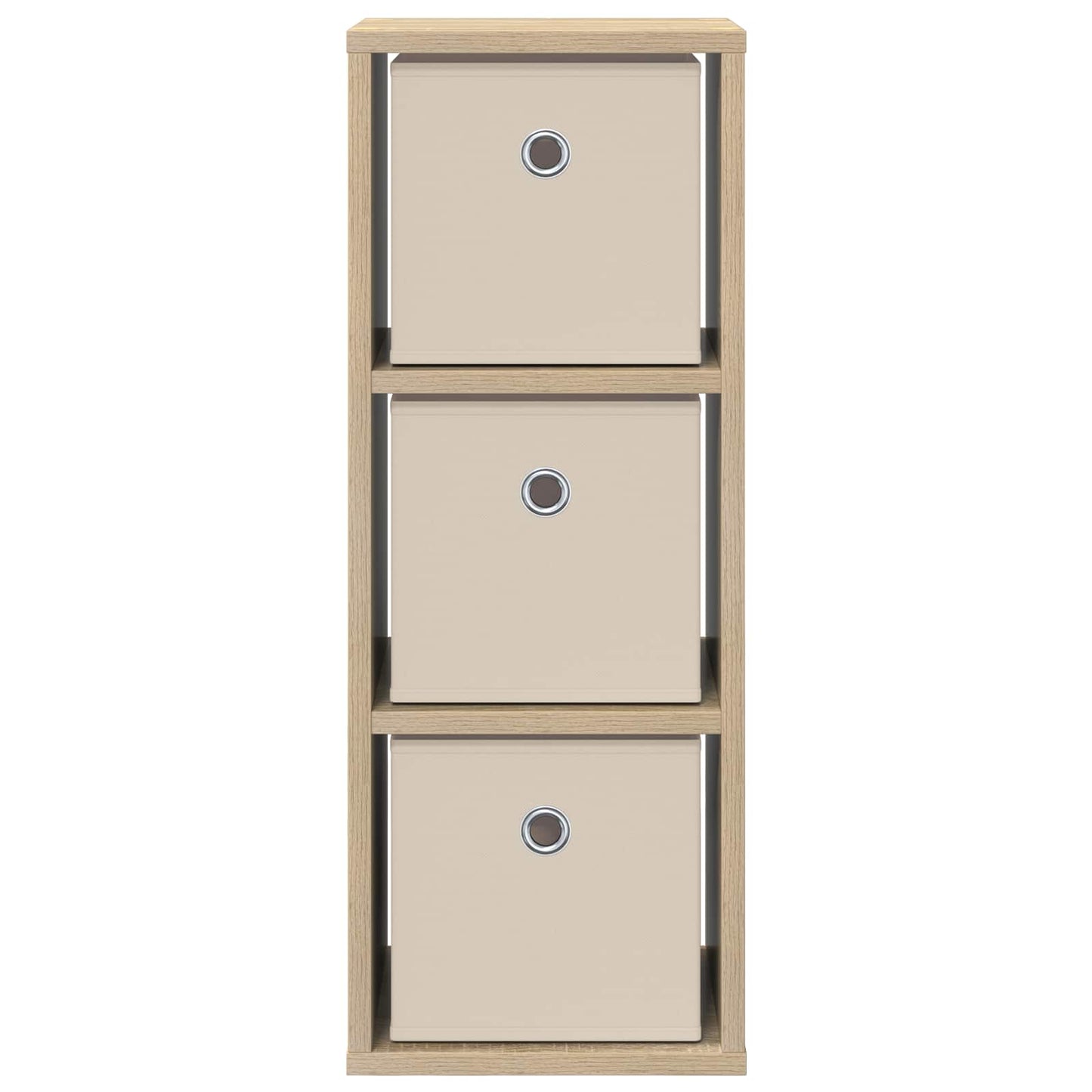 vidaXL Πλαϊνό γραφείο με συρτάρι Δρύς Sonoma 25,5 x 22 x 69,5 εκ