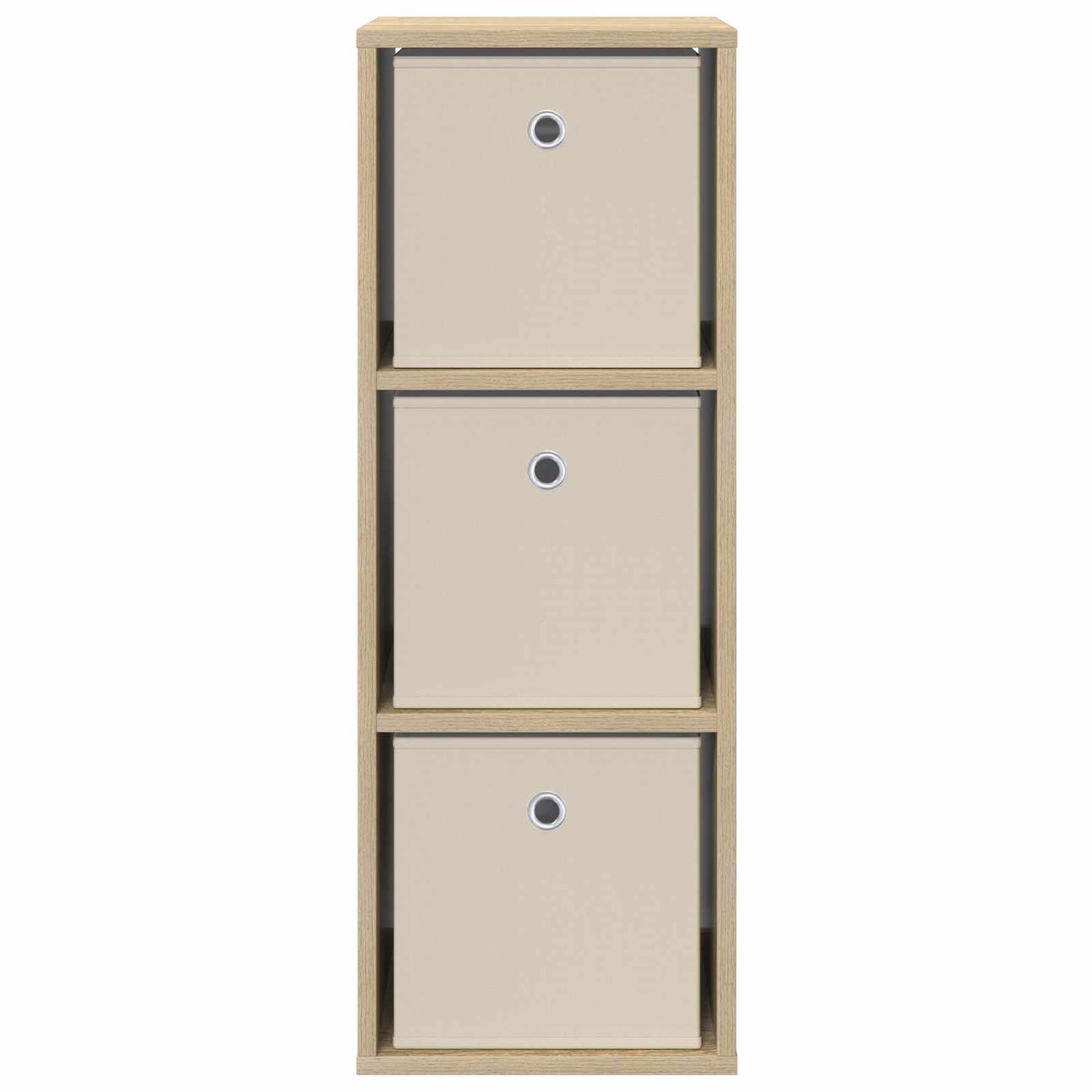 vidaXL Πλαϊνό γραφείο με συρτάρι Δρύς Sonoma 30,5 x 27 x 84,5 εκ