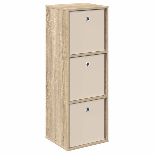 vidaXL Πλαϊνό γραφείο με συρτάρι Δρύς Sonoma 35 x 32 x 99,5 εκ