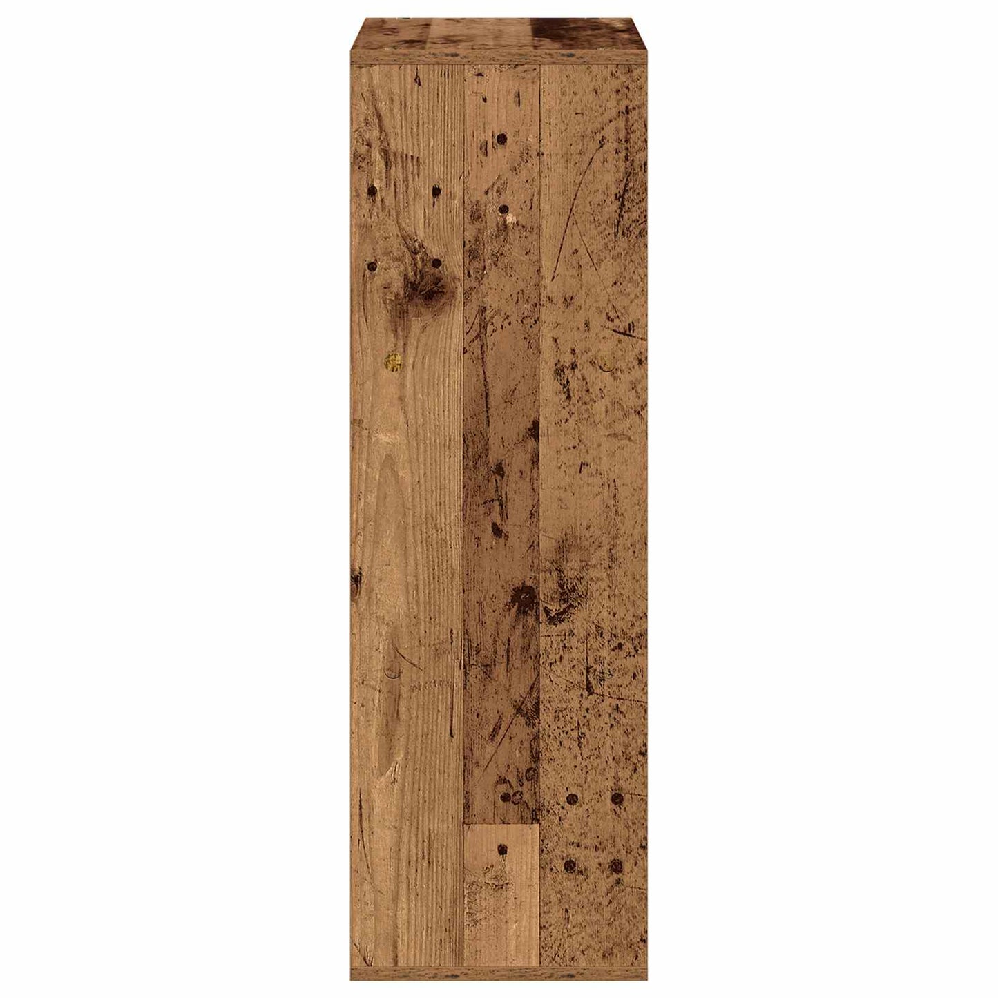 vidaXL Πλαϊνό γραφείο με συρτάρι Παλιό ξύλο 35 x 32 x 99,5 εκ