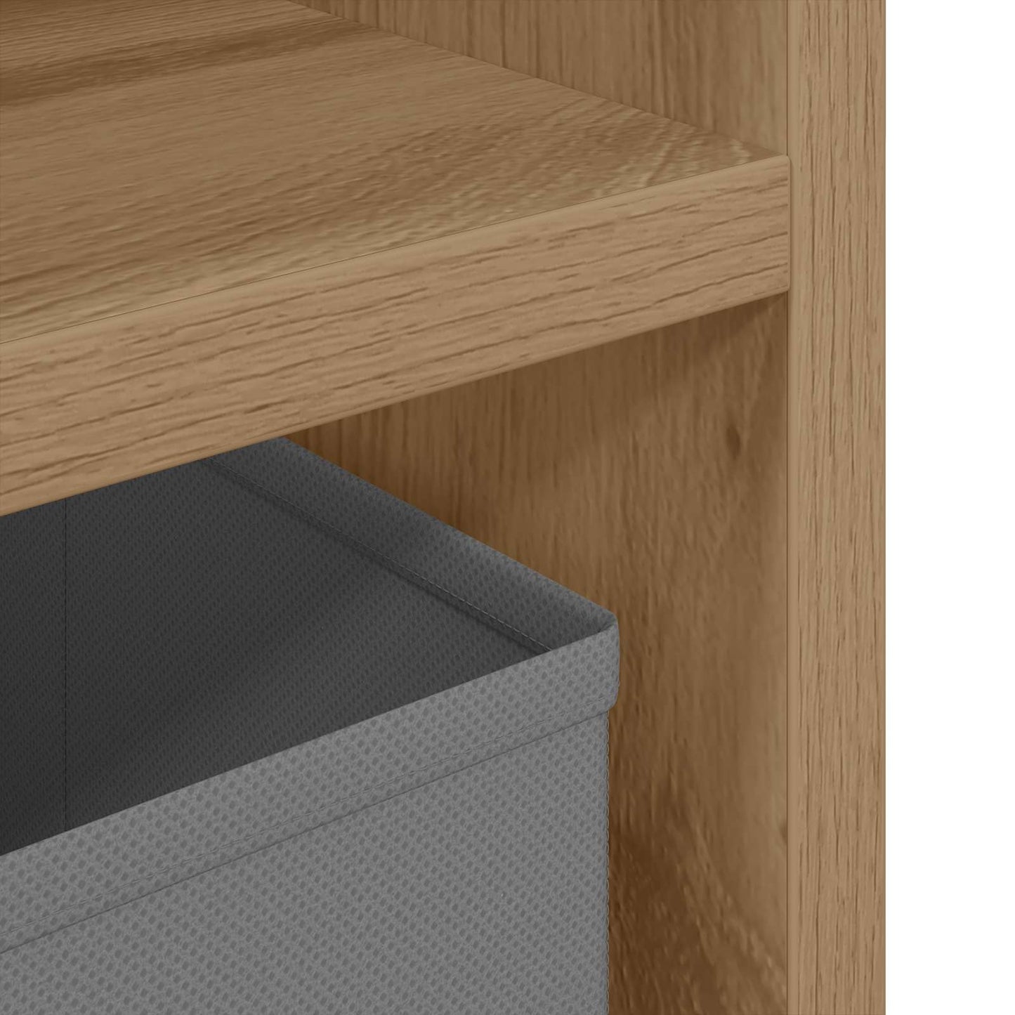 vidaXL Χαμηλό γραφείο 87 x 27,5 x 43 εκ Artisan Oak