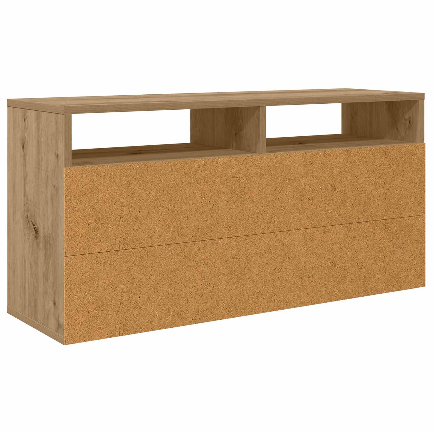 vidaXL Χαμηλό γραφείο 87 x 27,5 x 43 εκ Artisan Oak