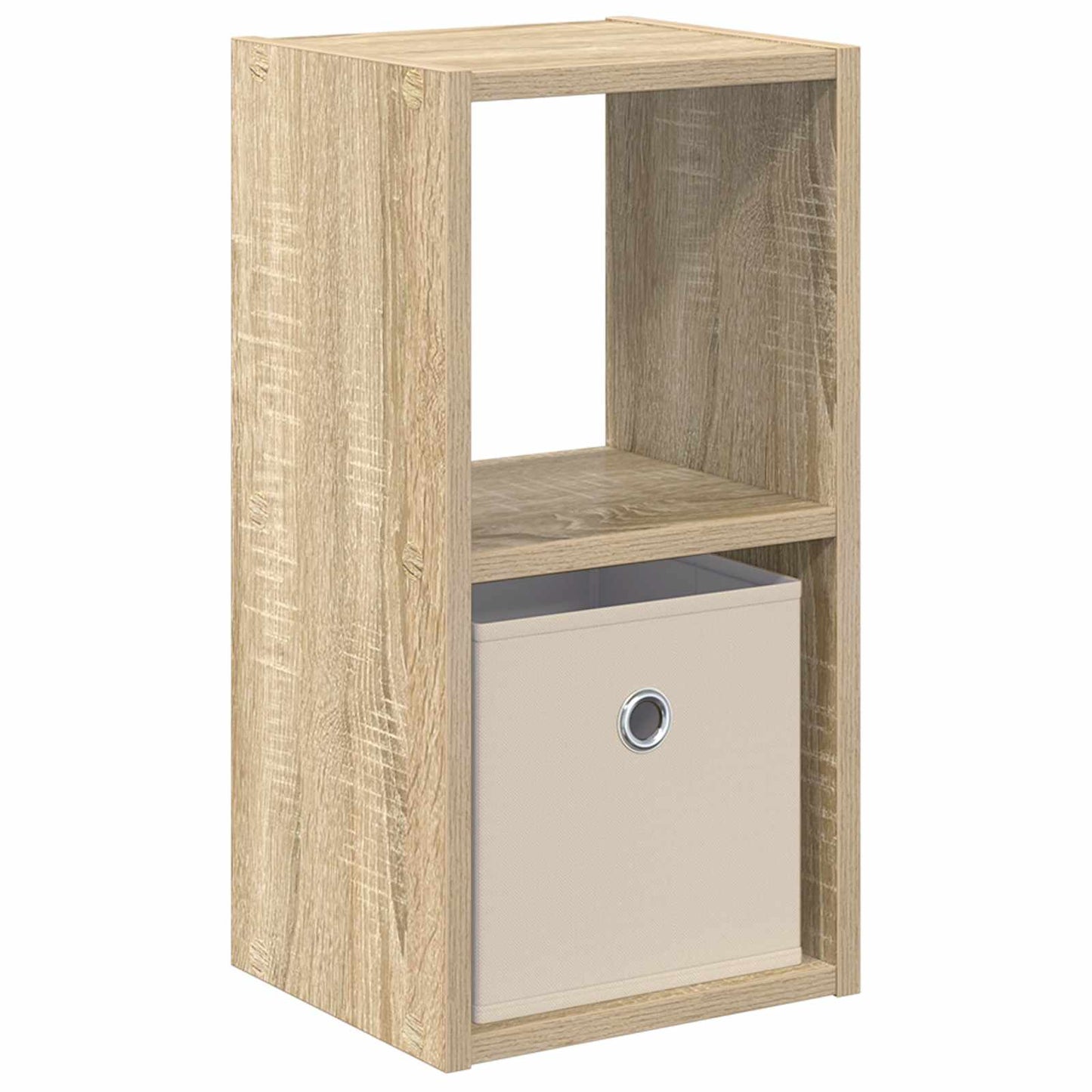 vidaXL Κομοδίνο Δρύς Sonoma 25,5 x 22 x 49,5 εκ Επεξεργασμένο ξύλο