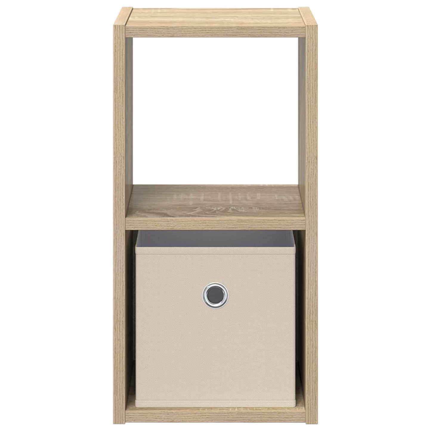 vidaXL Κομοδίνο Δρύς Sonoma 25,5 x 22 x 49,5 εκ Επεξεργασμένο ξύλο