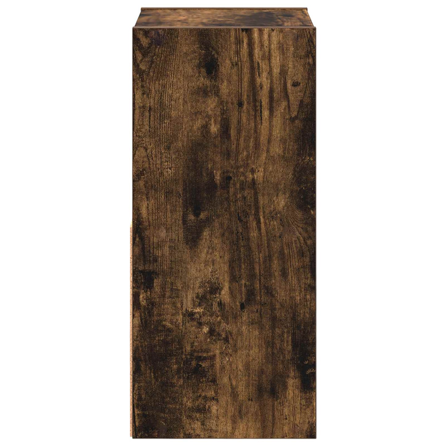 vidaXL Κομοδίνο Καπνιστό Δρύς 25,5 x 22 x 49,5 εκ Επεξεργασμένο ξύλο