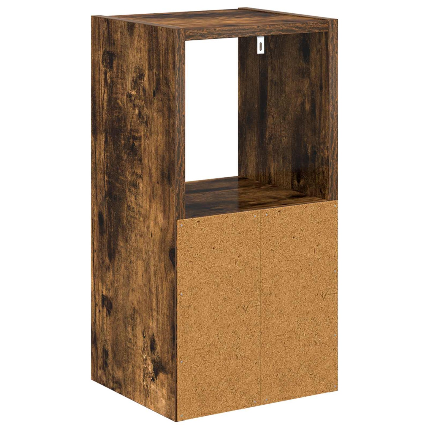 vidaXL Κομοδίνο με συρτάρι 2 pcs Καπνιστό Δρύς 25,5 x 22 x 49,5 εκ