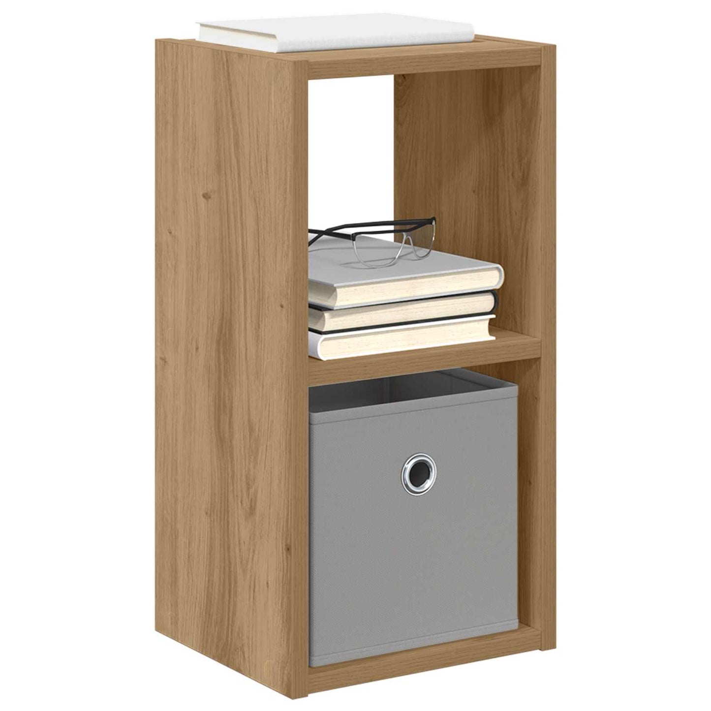 vidaXL Κομοδίνο Artisan Oak 25,5 x 22 x 49,5 εκ Επεξεργασμένο ξύλο