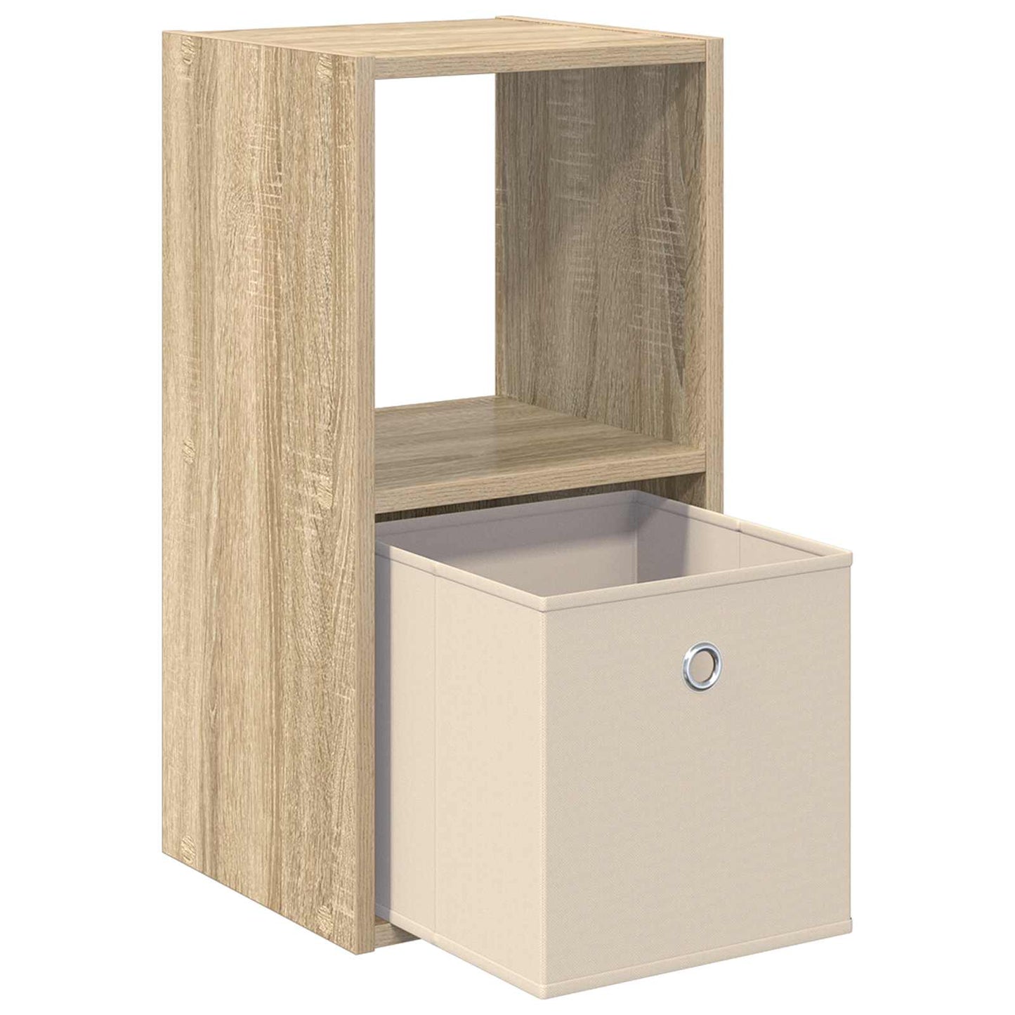 vidaXL Κομοδίνο Δρύς Sonoma 30,5 x 27 x 59,5 εκ Επεξεργασμένο Ξύλο