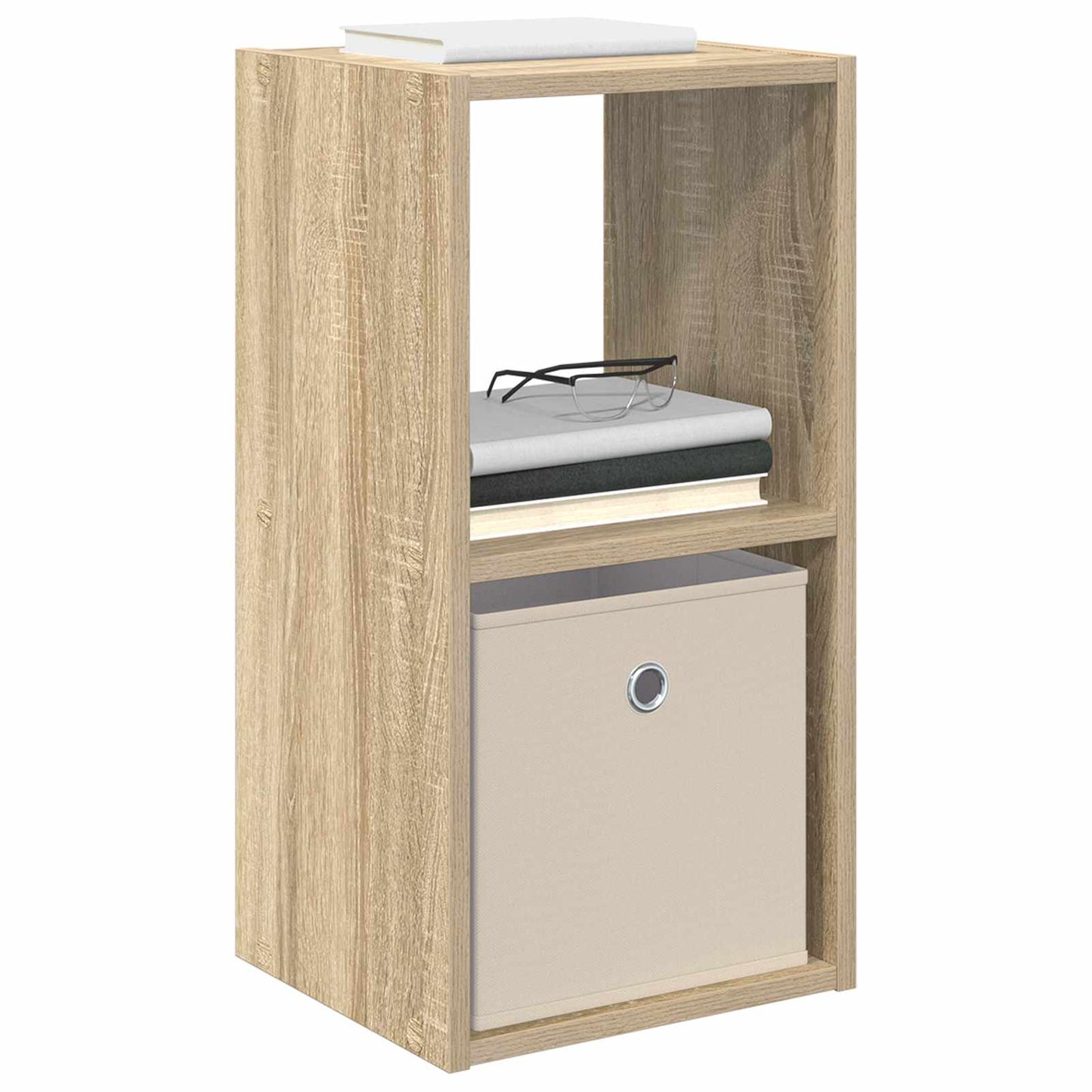 vidaXL Κομοδίνο Δρύς Sonoma 30,5 x 27 x 59,5 εκ Επεξεργασμένο Ξύλο