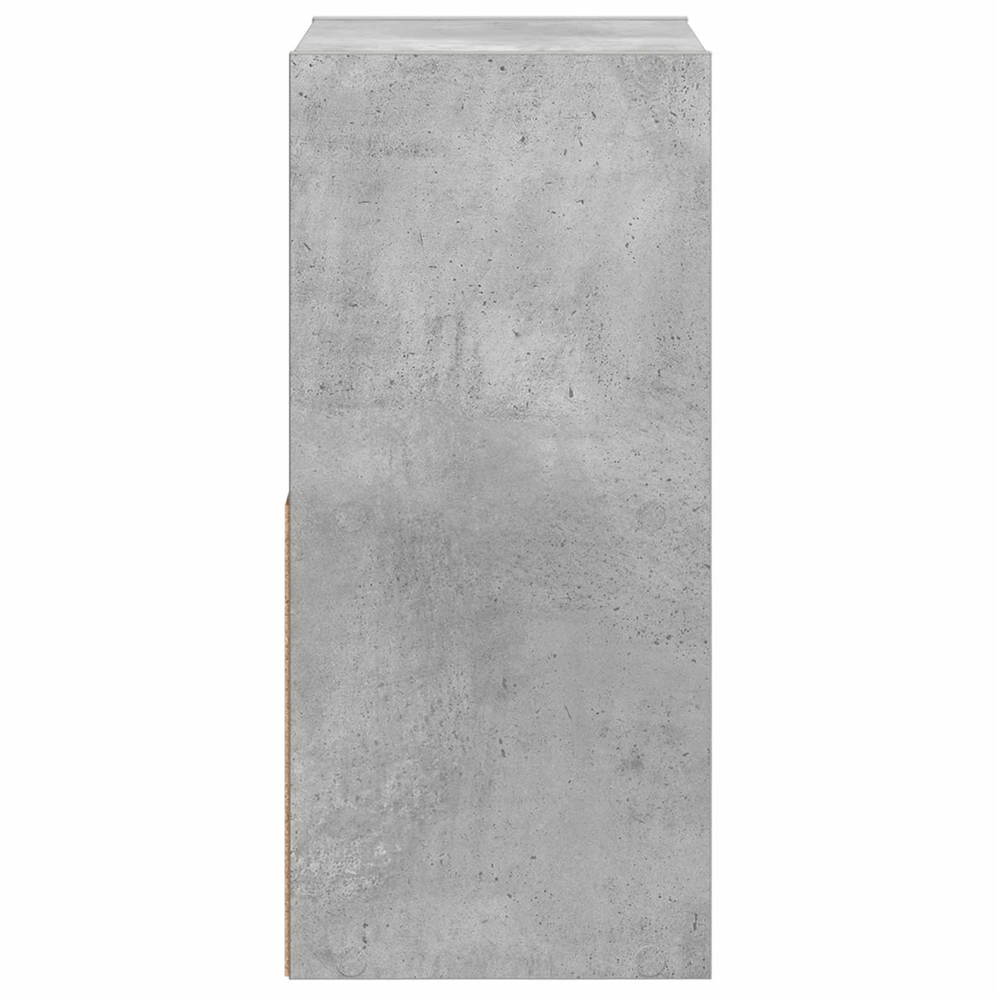 vidaXL Κομοδίνο Σκυρόδεμα Γκρι 30,5 x 27 x 59,5 εκ Επεξεργασμένο Ξύλο