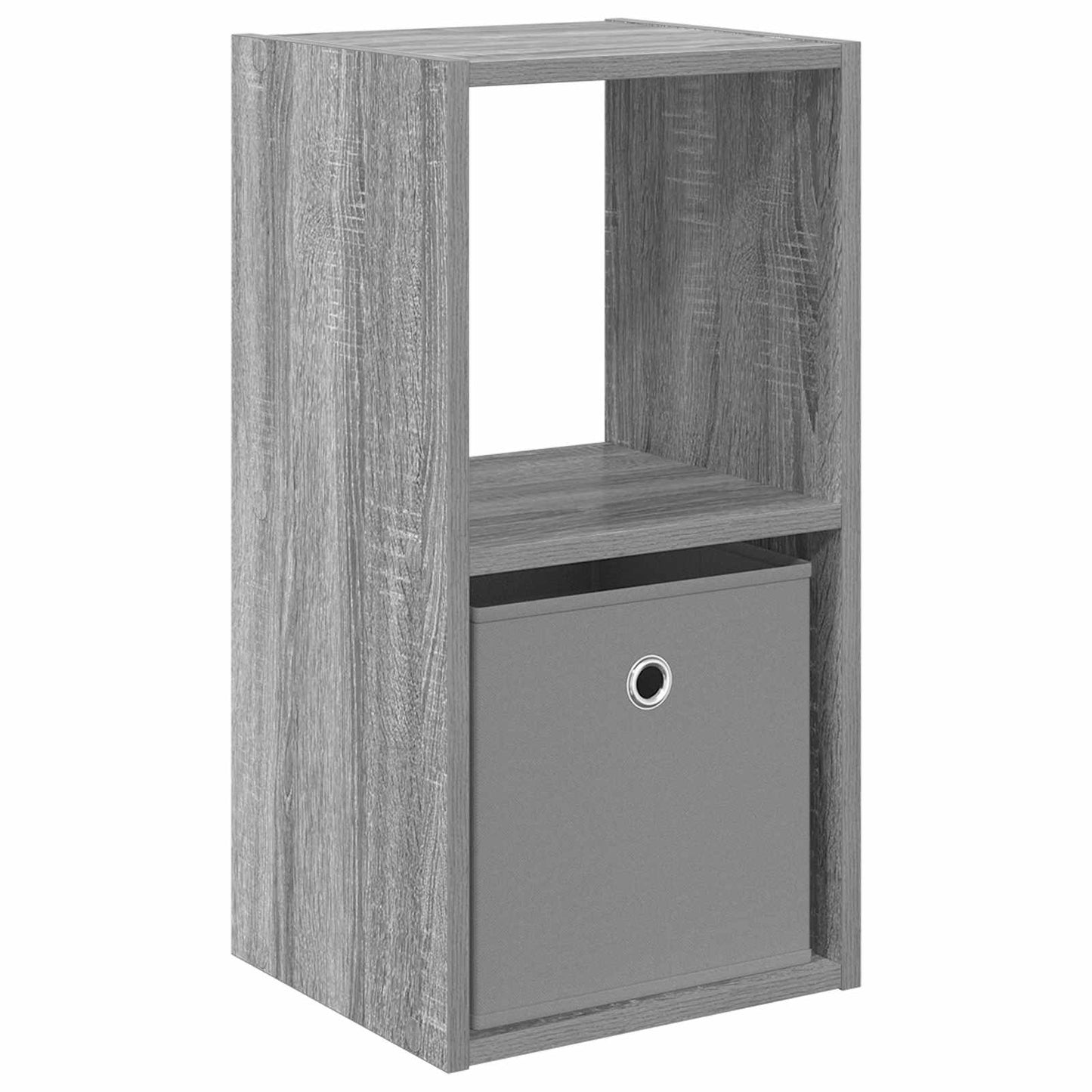 vidaXL Κομοδίνο Γκρι Sonoma 30,5 x 27 x 59,5 εκ Επεξεργασμένο Ξύλο