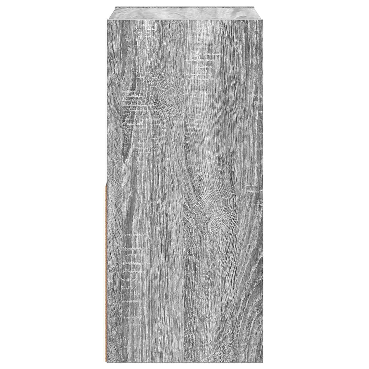 vidaXL Κομοδίνο Γκρι Sonoma 30,5 x 27 x 59,5 εκ Επεξεργασμένο Ξύλο