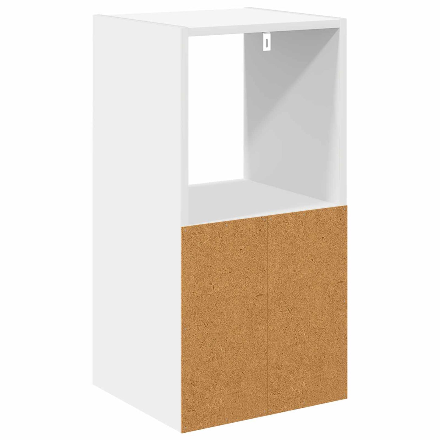 vidaXL Κομοδίνο Λευκό 35 x 32 x 68,5 εκ Επεξεργασμένο Ξύλο