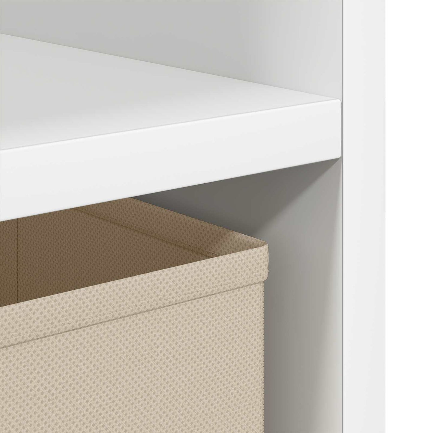 vidaXL Κομοδίνο 2 τμχ. Λευκό 35 x 32 x 68,5 εκ Επεξεργασμένο Ξύλο
